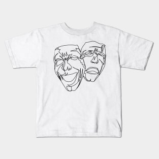 I got many faces Kids T-Shirt